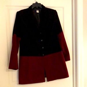 *DONATED* - Venus Color Block Coat, Lightweight, Large